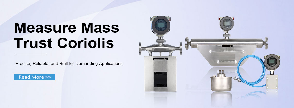 High temperature Coriolis flow meter